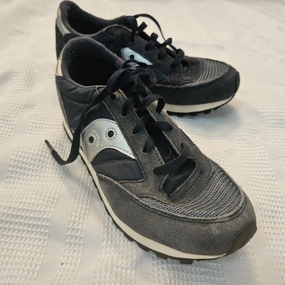 SAUCONY - Jazz Original Vintage Style Blue Women's Size 6.5 EUC